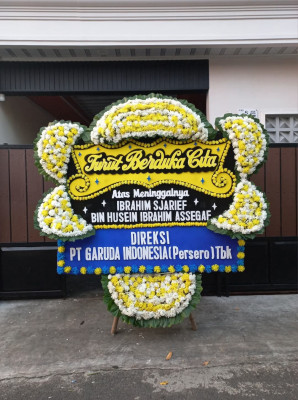 Papan Bunga Duka di Serpong