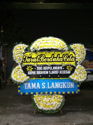 Papan Bunga Duka di Serpong