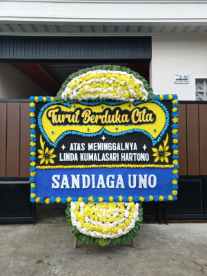 Papan Bunga Duka di Serpong