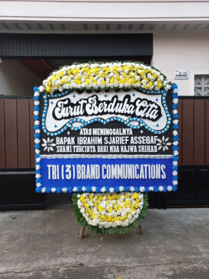 Papan Bunga Duka di Serpong